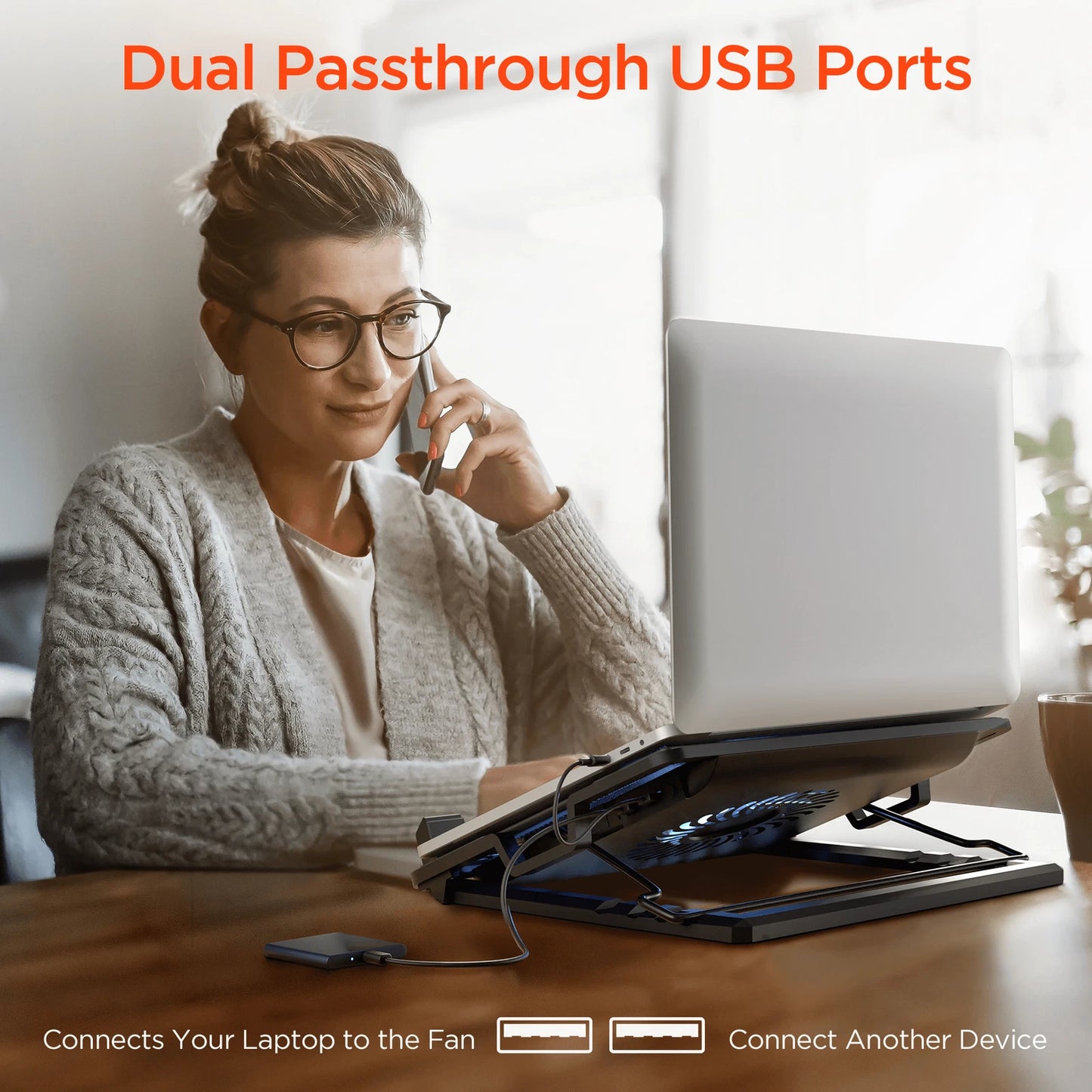 Hypergear Uprite Air Portable Laptop Cooling Stand