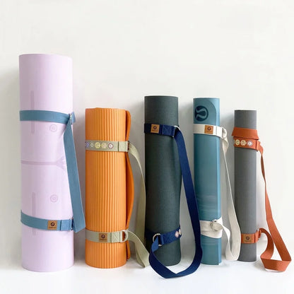 Yoga Mat Carrying Strap Adjustable Shoulder Straps Pilates Exercise Yoga Belt Sport Sling Shoulder Yoga Mat Strap Belts