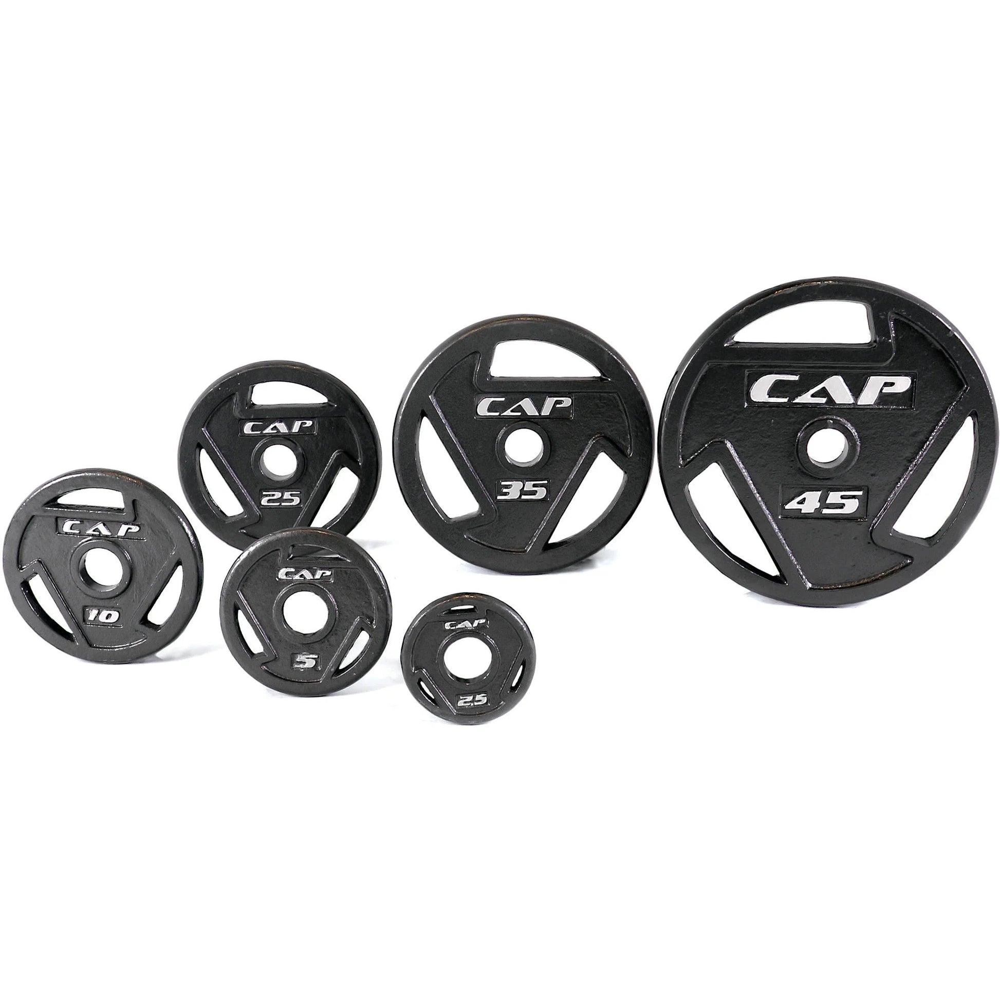 Barbell, 10Lb Olympic Grip Plate, Black