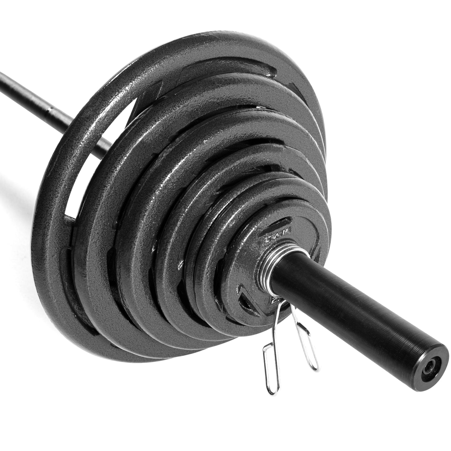 Barbell, 10Lb Olympic Grip Plate, Black